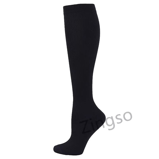 24 Style Compression Socks Women & Men Best Running, Athletic Sports Crossfit Flight Travel Nurses Running Athletic Stocking